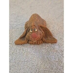 Russ Vintage Lil Luvables Miniature Rabbit Figurine  Shelf Decor Vtg 1986
